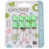 OsoCozy Diaper Pins - (Light Green) - Sturdy, Stainless Steel