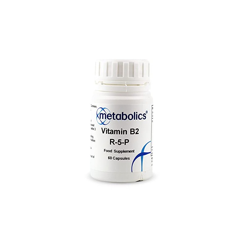 Vitamin B2 Riboflavin 47.5mg- by Metabolics | 3393% NRV |