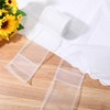XoeLLe 10M Curtain Tape, Curtain Accessories, White Nylon Drapery