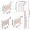 3-in-1 Hair Fade Comb, Left/Right Interchangeable Precision Thinning & Cutting