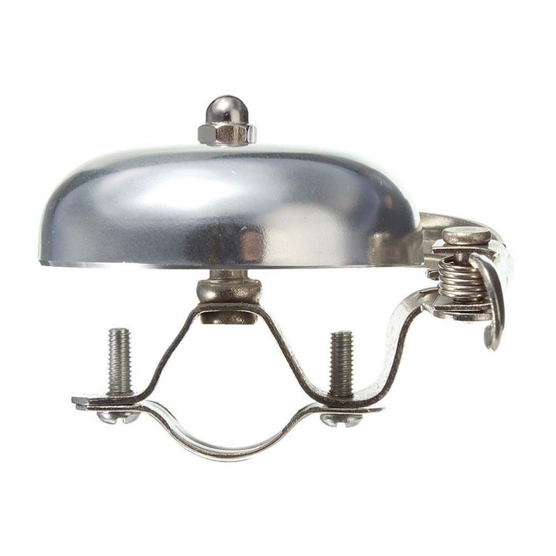 fuxunamz Bicycle Bell Classic Silver, Retro Vintage Portland Bell with