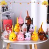 Roshtia Farm Animal Cups with Straws and Lids 11 oz
