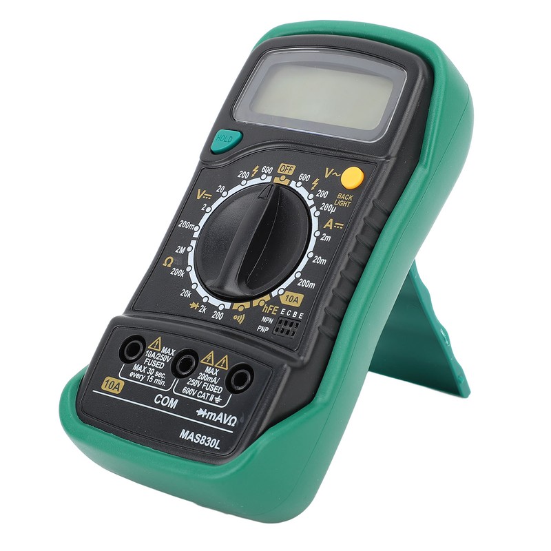 Digital Multimeter NCV High Accuracy LCD Display Handheld Voltage Resistance