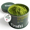 Crafti Ceremonial Grade Organic Matcha Powder for Lattes
