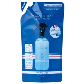 Samurai Aquamarine Fabric Mist Refill, 9.8 fl oz (275 ml)