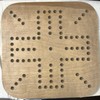 Hand Made Aggravation Board, WEATHERED OAK, Four Player, (GS-4)