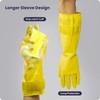 FMP Brands Yellow Medium Rubber Dish Gloves, 3 Pairs, 15