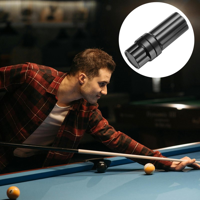 PATIKIL Pool Cue Joint Protector 5/16x18, 2 Pcs Plastic Billiard