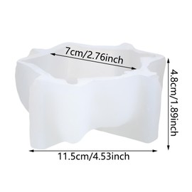 GLITZXFH Hand Hug Baby Foot Candle Silicone Mold Baby Feet Resin Casting Molds for Candle Making Home Decoration Aromatherapy Plaster Candles Polymer Clay Craft