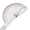 Multifunctional Stainless Steel Ruler with 180 Degree Angle 10cm Measuring