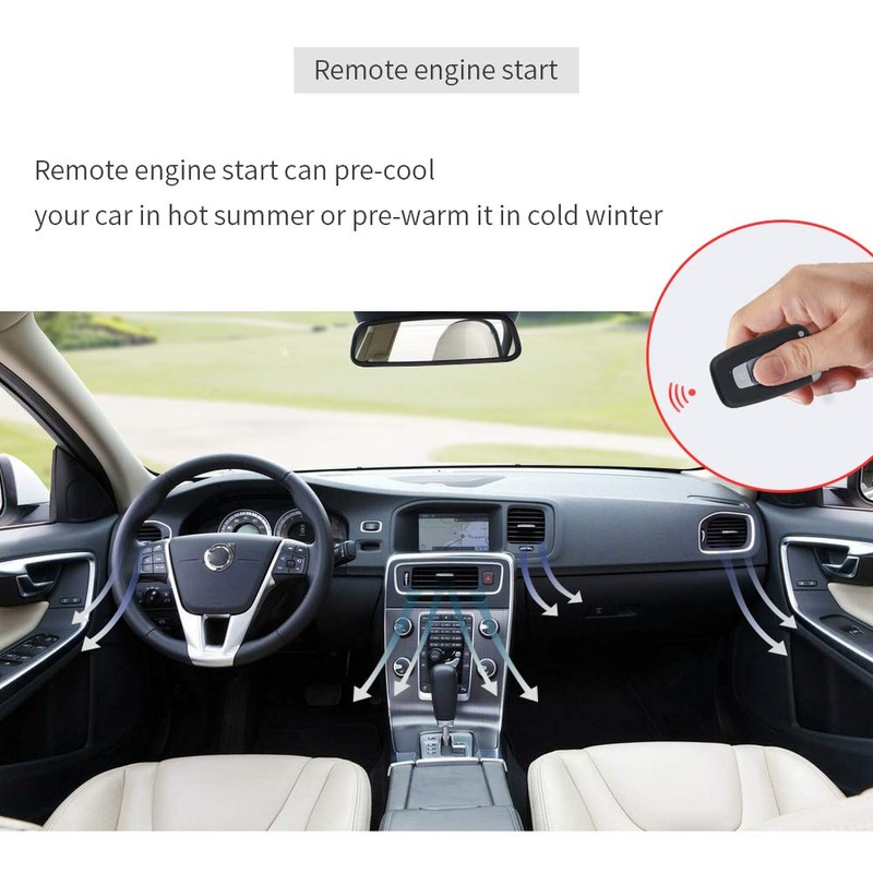 EASYGUARD EC003K-NS PKE Passive Keyless Entry Car Keyless Entry Security