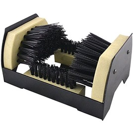 Edward Tools Diamondback Boot Brush - Heavy Duty Shoe and Boot Cleaner with Scraper and Brush - Heavy Steel Frame with Mounting Screws - Outdoor/Indoor Shoe Brush - Clean Mud/Dust