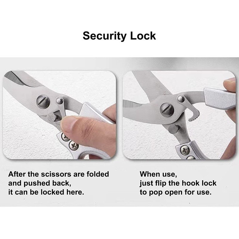 Kitchen Scissors, Kitchen Shears Heavy Duty Chicken Bone Scissors, Multi