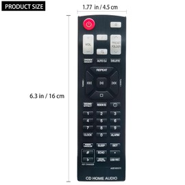 AKB74955375 Replacement Remote Compatible with LG Mini Hi-Fi System CJ87 CJ88 CJS87F CJS88W CJS88F AKB74955371 Sub AKB74955336 AKB74955373 AKB74955376