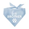 Big Brother Heart Paw Dog Bandana | 100% Cotton Adjustable