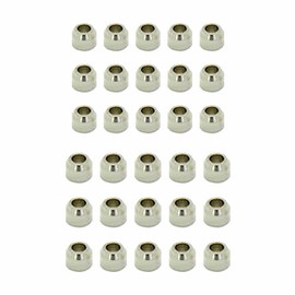 Felimoa Plastic Model Model Heat Exhaust Hole Metal Parts Approx. 0.1 inch (2.5 mm) Approx. 0.1 inch (3.0 mm) (Set of 60)