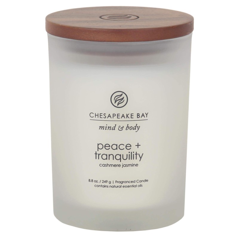 Chesapeake Bay Candle Scented Candles, Serenity + Calm (Lavender Thyme)