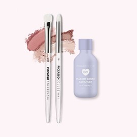 Picasso Collezioni Brush Eye Makeup Blending 2 Types + Cleanser Light 50ml Set MNS / 피카소꼴레지오니 브러쉬 아이 메이크업 블렌딩 2종 + 클렌저 라이트 50ml 세트 MNS