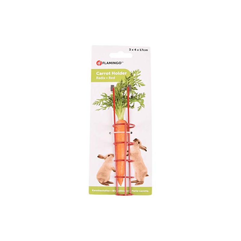 Flamingo Radix Carrot Holder Red 3 x 4 x 17