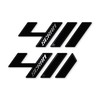 labelbike - Motorcycle Tank Side Protection and Decoration Stickers compatible