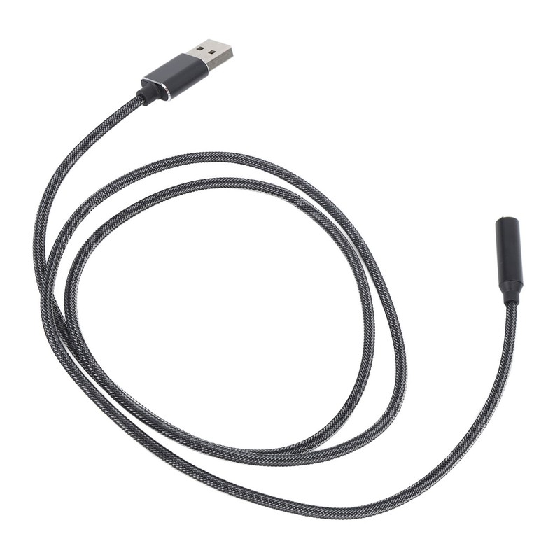 USB Sound Card USB to 3.5mm Jack Sound Adapter External