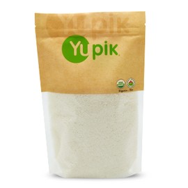 Yupik Organic Desiccated Coconut, Fine, Non-GMO, Vegan, Gluten-Free, 450 g