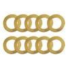 10PCS Saw Blade Bushings - 1" to 5/8" Brass Ring