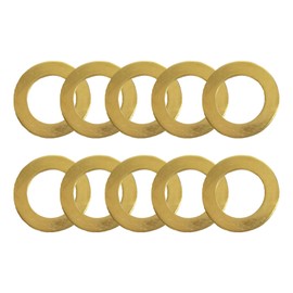 10PCS Saw Blade Bushings - 1" to 5/8" Brass Ring Adapter Thickness of 1.0mm by ANTENGDATOOL