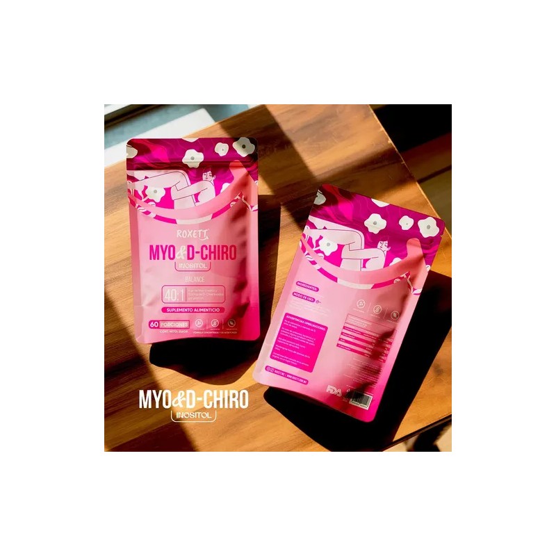Myo Inositol Chiro Polvo Alta Pureza 246g Mezcla Suplemento Mujeres
