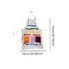 Milageto Sensory Apron Fidget Apron Gift Mental Stimulating Multiple Uses