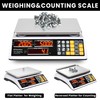 Price Computing Scale 66lb/30kg Commercial Food Scale, lb/kg/oz Conversion with