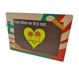 from When We First Met Couples Scrapbook (uv255-scrap-gladmet)