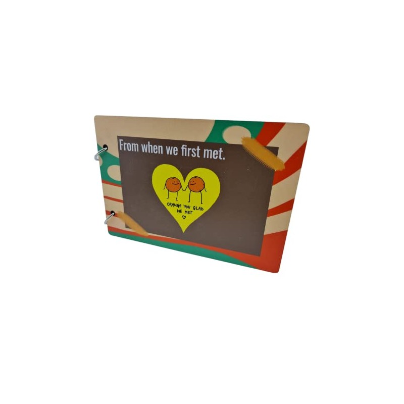 from When We First Met Couples Scrapbook (uv255-scrap-gladmet)