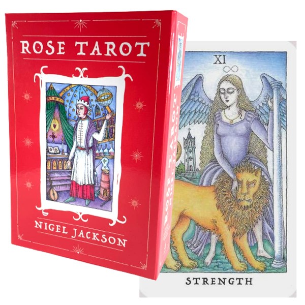 Tarot Cards, 78 Sheets, Marseille Edition, Tarot Divination Telling, Rose