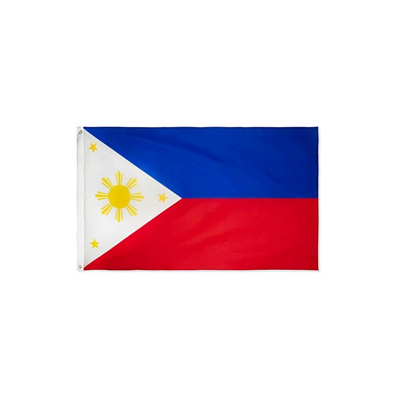 DANF Philippines Flag 3x5 Foot Filipino Philippine National Flags Polyester