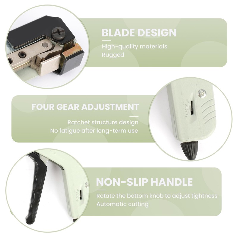U.S. SOLID Metal Zip Tie Cutter, Stainless Steel Cable Tie