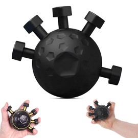 2025 Hand Finger Track, Finger Grip Strengthener, Hand Muscle Trainer, Stronger for Muscle Building, Grip Strength Trainer for Musicians, Athletes, Boxers, Weak