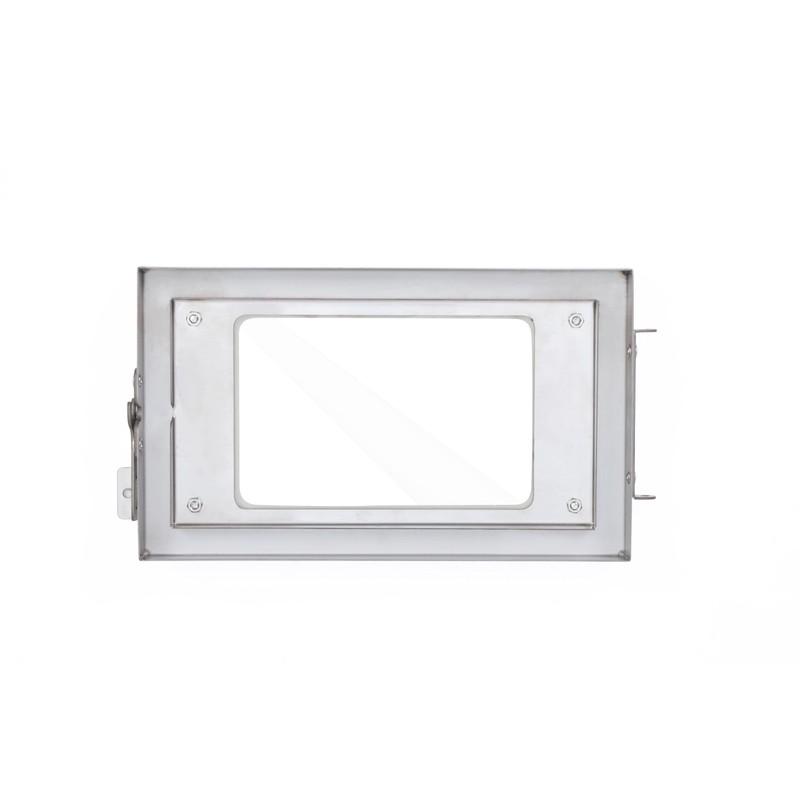 WILLOWYBE Outdoor Stove Door and Heat-Resistant Glass - Stove Sauna