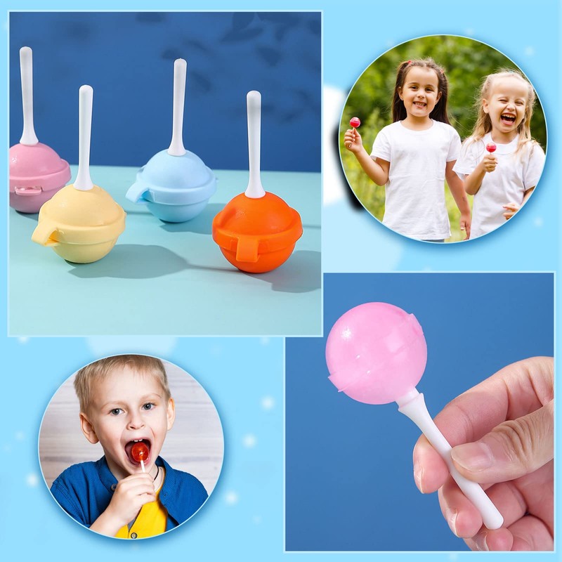 Silicone Lollipop Ice Cream Maker, Homemade Popsicle Molds, DIY Popsicle