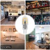 10Pcs Bi Pin Bulbs 12LED 1.2W G4 LED Bulb for