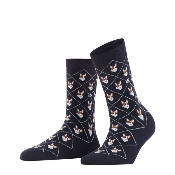 Burlington Women's Corgi W So Cotton Patterned 1 Pair Socks,