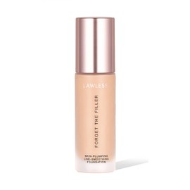 Lawless LAWLESS Women's Forget the Filler Skin-Plumping Line-Smoothing Foundation, 7L, light medium with neutral-golden undertones, 1.0 Ounce