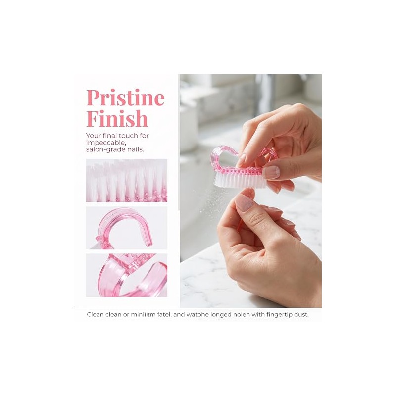 Juego profesional de limas y pulidores de uñas, 5 piezas