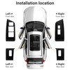 YOJOJOCO 4PCS Inner Window Switch Panel Cover Compatible with Honda