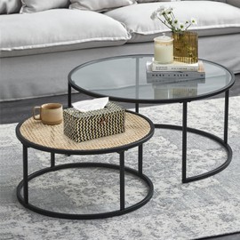 Sumnacon Tissue Box Cover Rectangle Tissue Box Seagrass Tissue Box Holder Woven Tissue Holder Decorative Tissue Cover for Bathroom Tissue Box Cover Rectangular for Home Office Table,Mixed Black