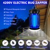 LUOJIBIE Bug Zapper Outdoor, Mosquito Zapper with LED Light, Fly