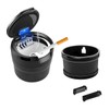 ZNDAW Car Ashtray with Lid, Detachable Auto Smokeless Ash Tray