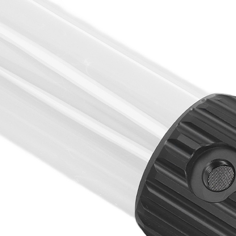 295mm Cylindrical Water Cooling Tank G1/4 Thread PMMA POM Transparent