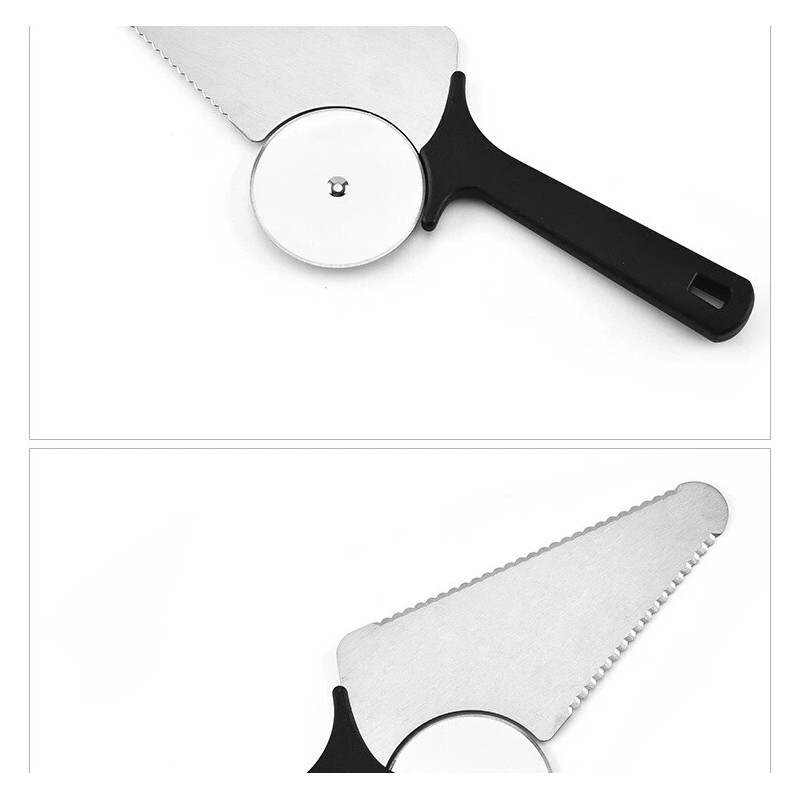 Pizza Cutter and Server Slicer Super Sharp Stainless Steel Wheel