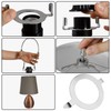 Create idea Pack of 4 Lamp Harp Holder Saddle Adapter